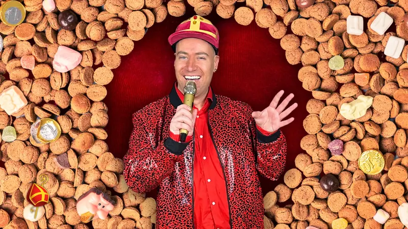 Nigel Andrews zingt de Sinterklaasliedjes live
